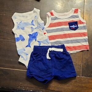 Carters 3 month 3 piece outfit